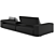 Modern B&B Italia Andy Sofa 3D model small image 4