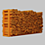 Modern Firewood Decor Pack 3D model small image 8