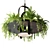 Hanging Plant Light Fixture 3D model small image 1