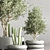 Stylish Indoor Plant Stand 2015 3D model small image 3