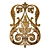 Quad Mesh Ornamental Decor Corona 3D model small image 3