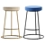 Modern Bar Stool - 4 Colors 3D model small image 7