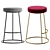 Modern Bar Stool - 4 Colors 3D model small image 8