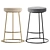 Modern Bar Stool - 4 Colors 3D model small image 9