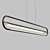 Sleek LED Pendant Light 3D model small image 2