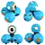 Interactive Dash Coding Robot Toy 3D model small image 2