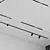 Shadow Seam Ceiling with Track Lights 3D model small image 5