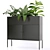 Modern Plant Storage Console | La Redoute 3D model small image 2