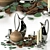 Koppel Decorative Set Objects 3D model small image 2