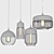 Nordic Glass Pendant LightgetModeling 3D 3D model small image 2