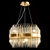 Elegant Metal Glass Lamp Collection 3D model small image 4