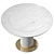 Modern Marble Round Dining Table 3D model small image 2