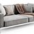 Sleek Flexform Romeo 3D Sofa 3D model small image 2