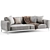 Sleek Flexform Romeo 3D Sofa 3D model small image 3