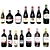  Diverse Wine Collection Set 3D model small image 2