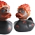 Funny Duck Fire Bath Toy 3D model small image 8