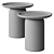 Modern Miri Side Table by West Elm 3D model small image 3