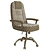 Realistic Executive Chair Model 3D model small image 4