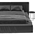  Sleek Bed Design 3D Model 3D model small image 2