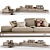 B&B Italia Sofa: Dock High 3D model small image 5