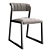 Realistic Camerich Ming Dining Chair 3D model small image 1