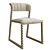 Realistic Camerich Ming Dining Chair 3D model small image 2