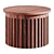 Fluted Coffee Tables Galvin Brothers 3D model small image 2