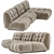 Mimo Design Group Nuvolone Modular Sofa 3D model small image 5