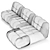 Mimo Design Group Nuvolone Modular Sofa 3D model small image 7