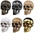 Low-Poly Skull 3D Model 3D model small image 2