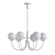 Elegant Rene Chandelier: Illuminating Charm 3D model small image 2