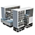 Modern Office Building 3D Model 3D model small image 1