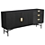 Modern Haines Wide Sideboard MADE 3D model small image 2