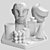 Decorative Bust & Perfume Collection 3D model small image 2