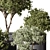 Garden Oasis Plant Duo 3D model small image 3