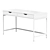 Elegant Cable Management Writing Desk 3D model small image 5