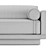 Duvivier Canapes Elsa Sofa, Elegant 3D model small image 3