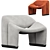  Modern Lounge Chair Design Model 3D model small image 1