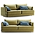 Haven Sofa - Modern Style Comfort 3D model small image 1