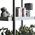 Versatile Interior Shelf Set 286 3D model small image 6