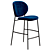 Contemporary Ines Chair by Calligaris 3D model small image 3