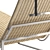 Vintage Boho Cane Lounge Chair 3D model small image 5