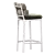 Modern ROLL Stool Kettal Design 3D model small image 11