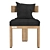 Victoria Teak Dining Chair 3D Model 3D model small image 2