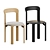 Sleek Rey Chair Set 3D model small image 4