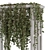 Pergola Garden Set 657 Hanging Plants 3D model small image 3