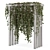 Pergola Garden Set 657 Hanging Plants 3D model small image 5