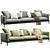 Luxury Modern Sofa Flexform 2013 3D model small image 3