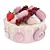 Deluxe Pink Cake with Macaroons 3D model small image 2