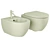 AM.PM Awe C111738SC Toilet Set 3D model small image 2